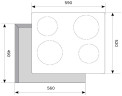 Электрическая варочная панель Lex EVH 640-0 BL