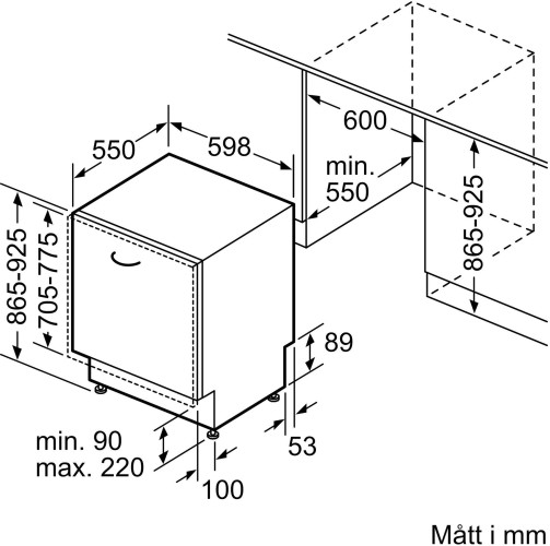 Посудомоечная машина Neff S857ZMX09E