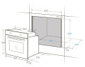 Электрический духовой шкаф Midea MO98270CX