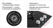 Газовая варочная панель LEX GVG 430 BLACK