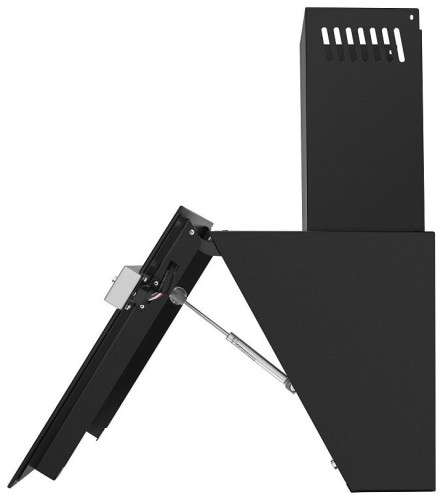 Кухонная вытяжка MAUNFELD Bridge Line 50 черный\вставка сатин