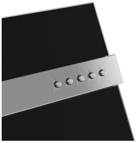 Кухонная вытяжка MAUNFELD Bridge Line 50 черный\вставка сатин