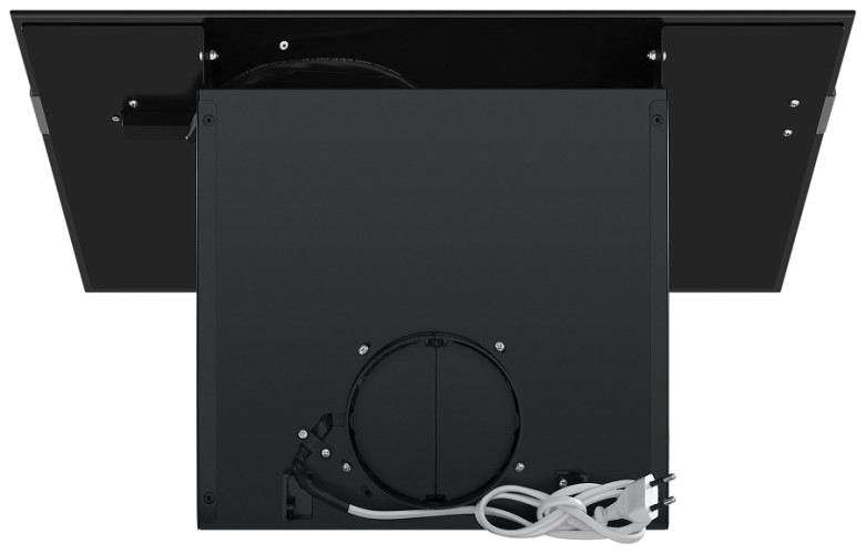 Кухонная вытяжка MAUNFELD Bridge Line 50 черный\вставка сатин