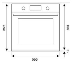 Электрический духовой шкаф Bertazzoni F609HEREKTAX