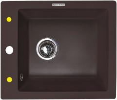 Кухонная мойка Zigmund &amp; Shtain Platz 425 швейцарский шоколад