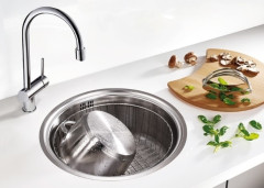 Кухонная мойка Blanco Rondosol-IF полированная нерж. сталь 514647