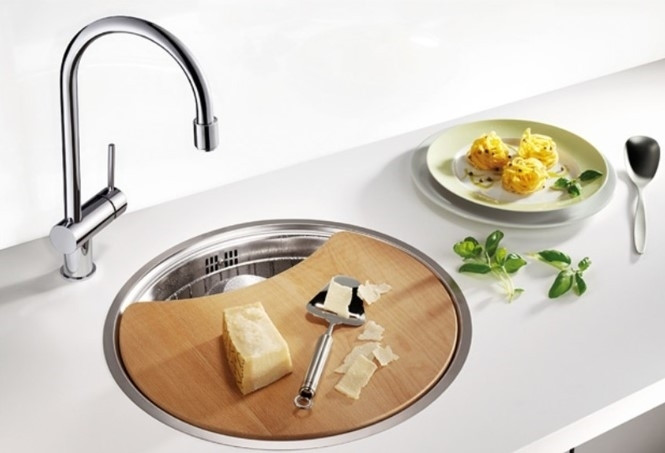 Кухонная мойка Blanco Rondosol-IF полированная нерж. сталь 514647