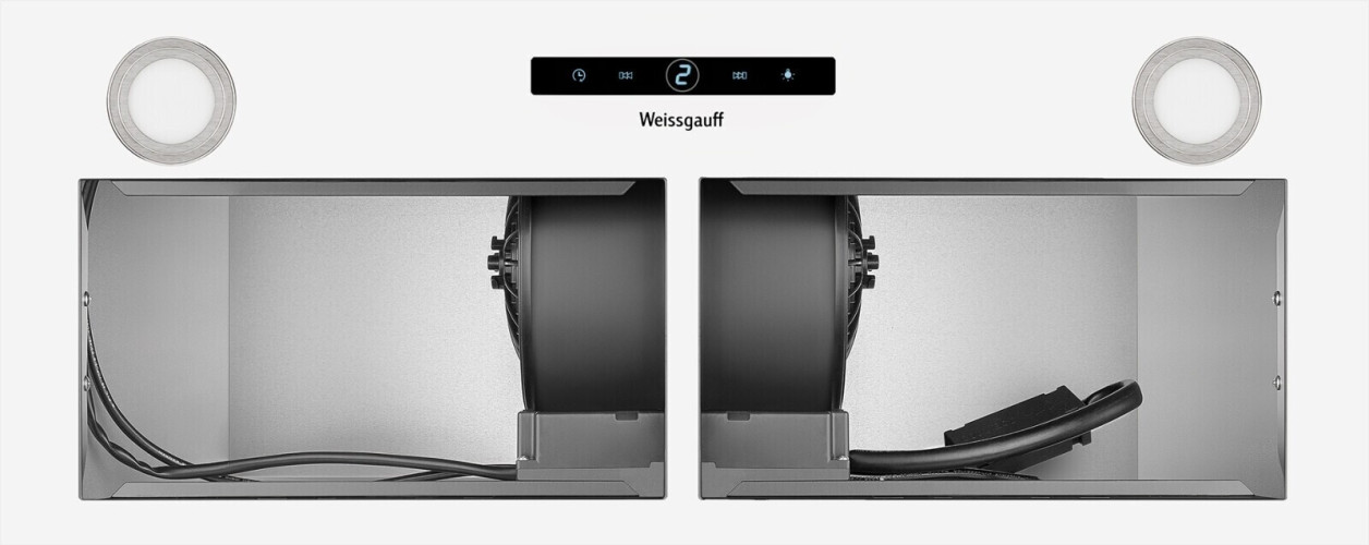 Встраиваемая вытяжка Weissgauff Box 1200-72 WH