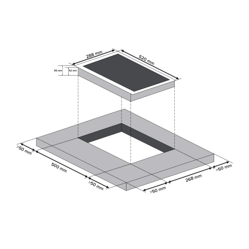 Индукционная варочная панель Libhof СH-36302I