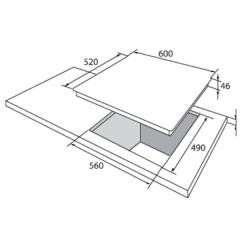 Газовая варочная панель Hansa BHKB 630500