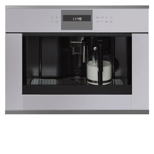 Встраиваемая кофемашина Kuppersbusch CKV 6550.0 G3 Silver Chrome