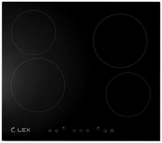 Электрическая варочная панель LEX EVH 640 BLACK