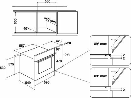 Электрический духовой шкаф Hotpoint Ariston FA5 841 JH BL