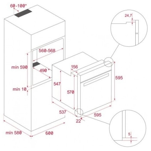 Электрический духовой шкаф Teka HCB 6535 WHITE
