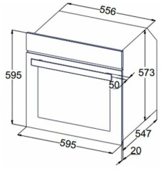 Электрический духовой шкаф Zigmund Shtain E 147 W