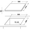 Индукционная варочная панель Hotpoint-Ariston KIA 640 C