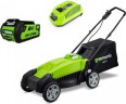 Газонокосилка аккумуляторная GREENWORKS G40LM35K2 2500067VA