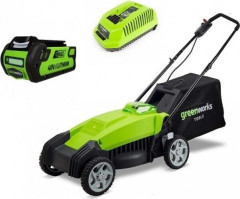 Газонокосилка аккумуляторная GREENWORKS G40LM35K2 2500067VA