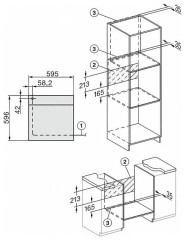 Электрический духовой шкаф Miele H7262BP EDST/CLST