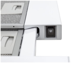 Встраиваемая вытяжка Krona Kamilla Slim 600 White 1 мотор