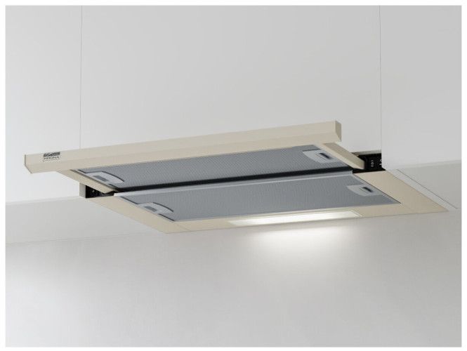 Встраиваемая вытяжка Krona Kamilla Slim 600 White 1 мотор