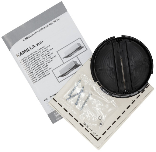 Встраиваемая вытяжка Krona Kamilla Slim 600 White 1 мотор