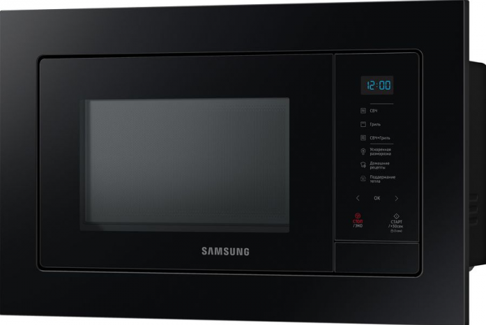 Встраиваемая микроволновая печь Samsung MG20A7118AK/BW