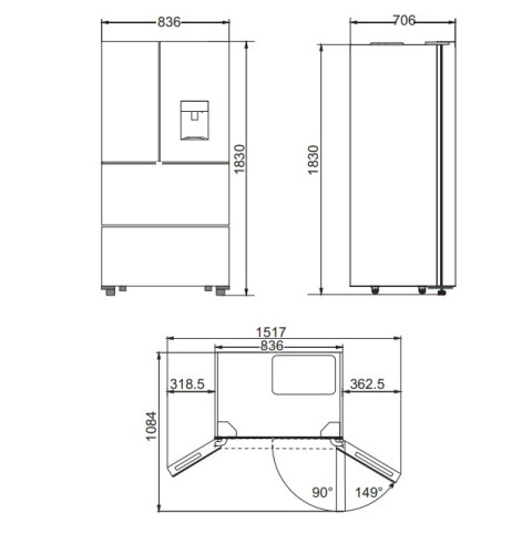 Холодильник Kaiser KS 80425 Em