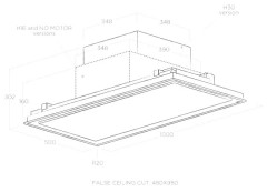 Встраиваемая вытяжка Elica ILLUSION H16 WH A 100