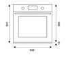 Электрический духовой шкаф Bertazzoni F6011PROVTX