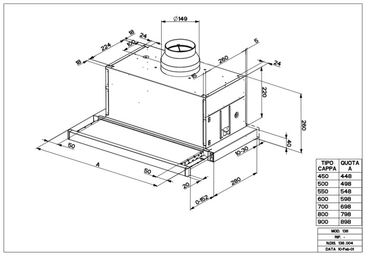 Кухонная вытяжка Faber MAXIMA NG EV8 LED AM X A60