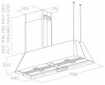 Кухонная вытяжка Elica IKONA MAXXI PURE BL MAT F 120