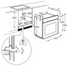 Электрический духовой шкаф AEG BCR 742350 W