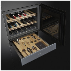 Встраиваемый винный шкаф Smeg CVI 121S3