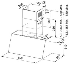 Кухонная вытяжка Franke Trendline Plus BK 70 321.0536.200