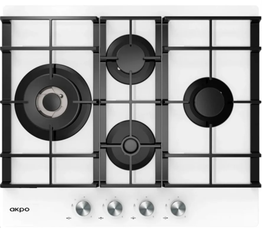 Газовая варочная панель Akpo PGA 604 VGC-T WH
