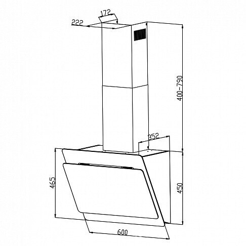 Кухонная вытяжка Endever Spectre KH-41W