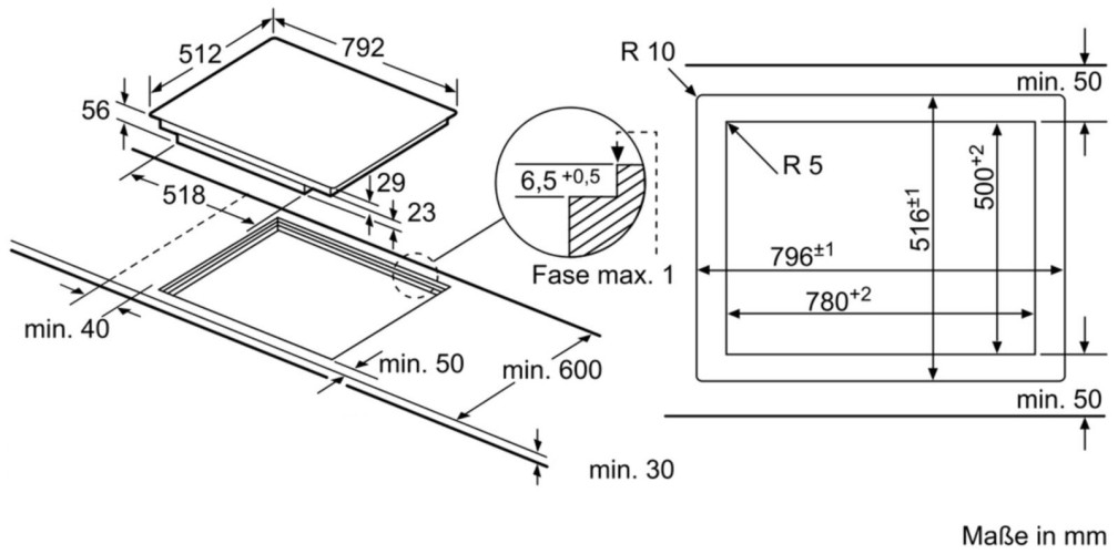 Индукционная варочная панель Bosch PXE801DC1E