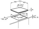 Газовая варочная панель Electrolux GME263NK