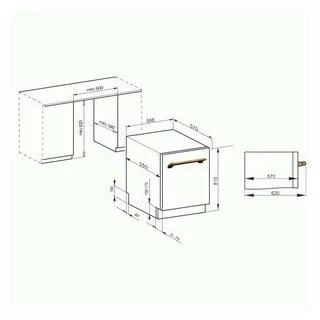 Посудомоечная машина Kaiser S60U88XLEm