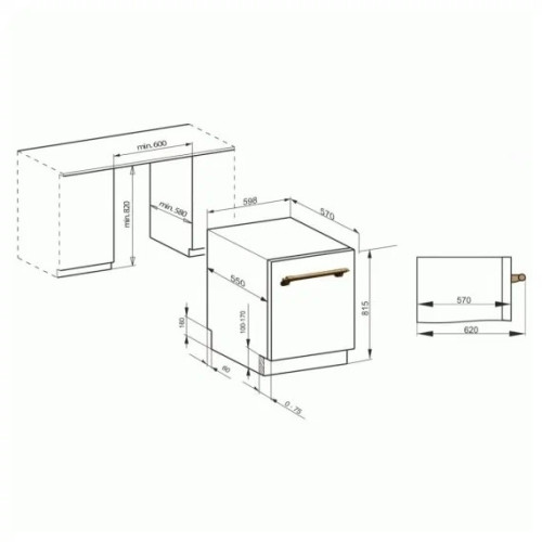 Посудомоечная машина Kaiser S60U88XLEm