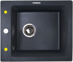 Кухонная мойка Zigmund &amp; Shtain Platz 425 темная скала