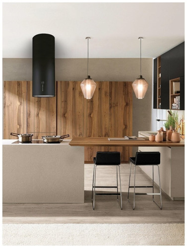 Кухонная вытяжка MBS AMARANTH 135 ISLAND BLACK