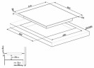 Электрическая варочная панель Smeg SE363ETB