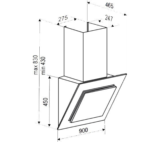 Кухонная вытяжка Zigmund & Shtain K 216.61 X