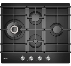 Газовая варочная панель Akpo PGA 604 VGC-T BL