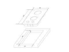Газовая варочная панель Hansa BHKS 31037