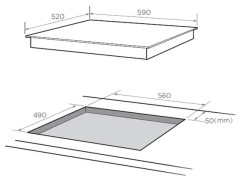 Электрическая варочная панель Midea MC-H64260F