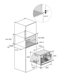 Электрический духовой шкаф Fulgor Milano FCO 4512 TM WH