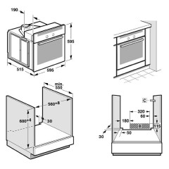 Электрический духовой шкаф Bosch HBA43T320